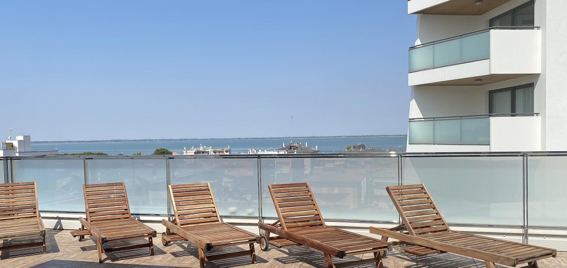 Penthouse Ferienwohnung mit Meerblick Lignano