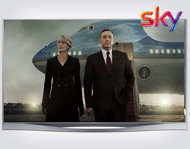 Rooms with SKY TV